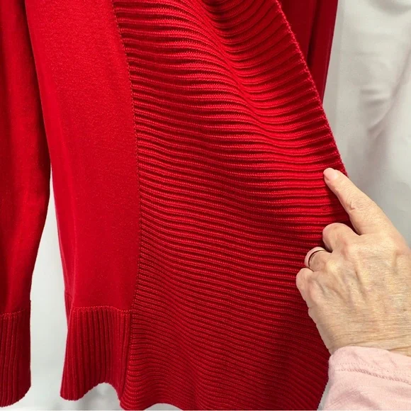 Premise Vibrant Red Open Cardigan - Picture 4 of 16